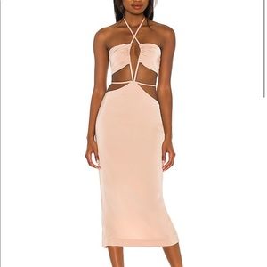 H:ours ENZA MIDI DRESS XS